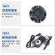 轩之准12cm大风量高转速暴力风扇220V笔记本机柜暖气片散热服务器水冷排