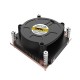 COOLSERVER工控机服务器迷你主机12/13代CPU超薄全铜LGA1700架构1U散热风扇