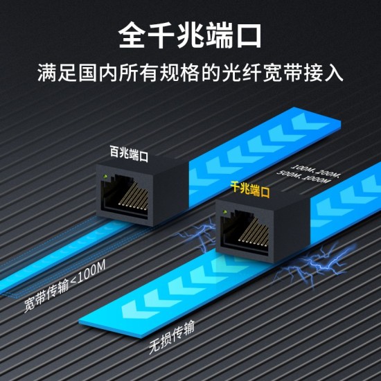 tplink交换机5口8口16口24口千兆交换机家用1000M以太网宽带监控专用网络集线器五口八口全千兆交换机工业级