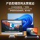 毕亚兹 VGA KVM切换器视频切屏器 二进一出台式主机笔记本电脑转换器 2口显示器键盘鼠标打印机共享器