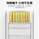 毕亚兹 五类水晶头 电脑网络连接器 RJ45工程级8P8C CAT.5插面板金手指网线压接水晶头 100个装