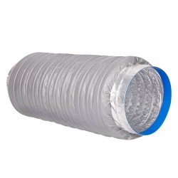 管道风机消音管新风系统配件家用换气扇隔音降噪器口径PVC4/6/8寸